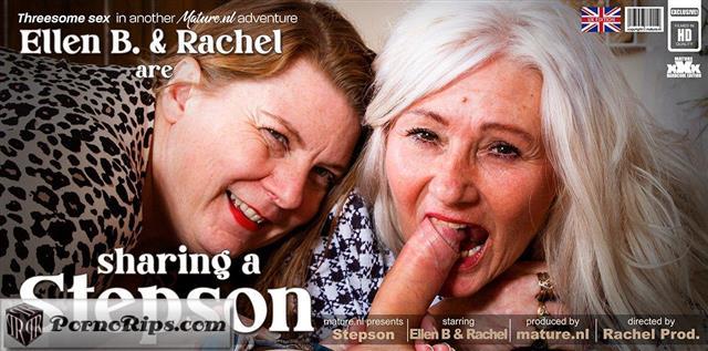 Mature N – Ellen B And Rachel – An Old And Young Threesome Between Cougar Ellen B, Curvy Mature Rachel And Her Stepson